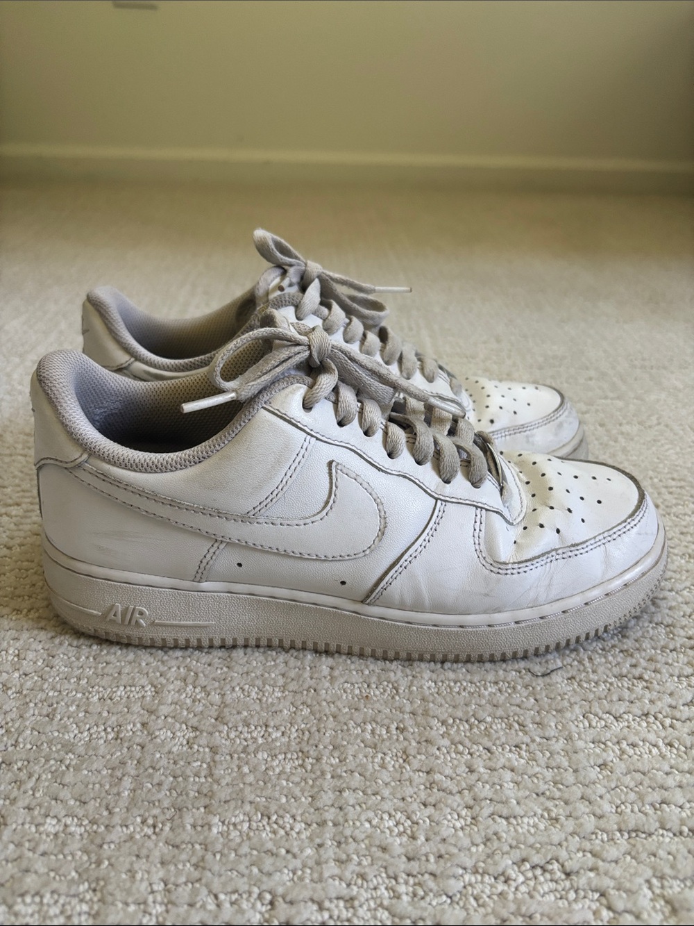 Nike Air Force 1 Low - White - Mens 8